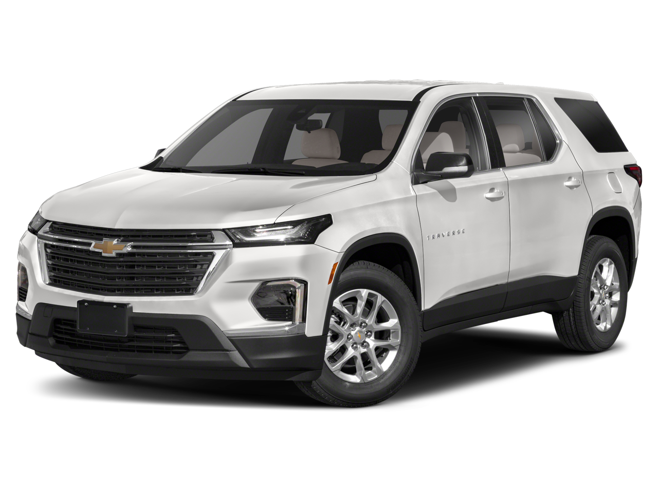 2023 Chevrolet Traverse High Country in Mosaic Black Metallic — front three-quarter view