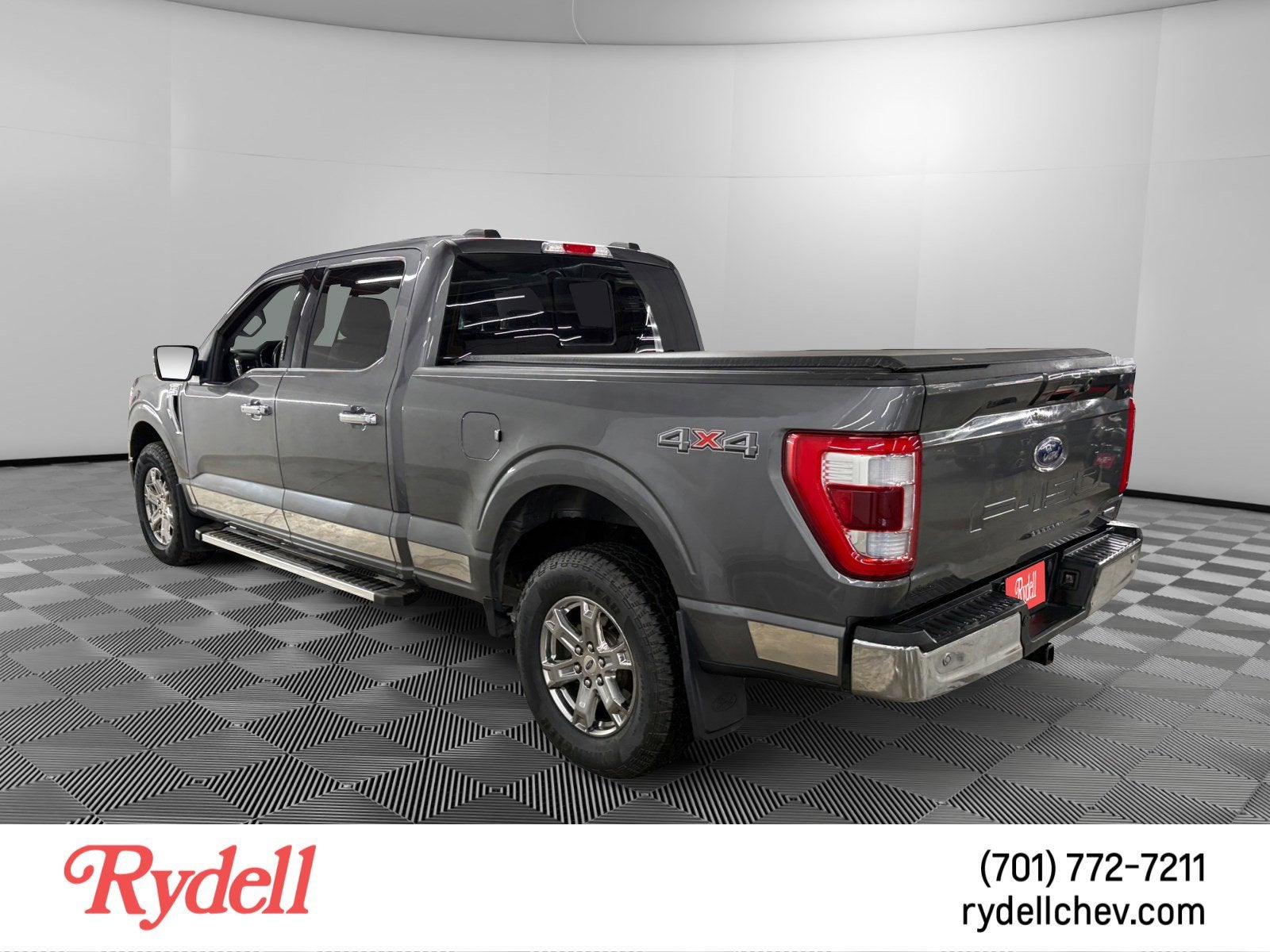2023 Ford F-150 — rear three-quarter view