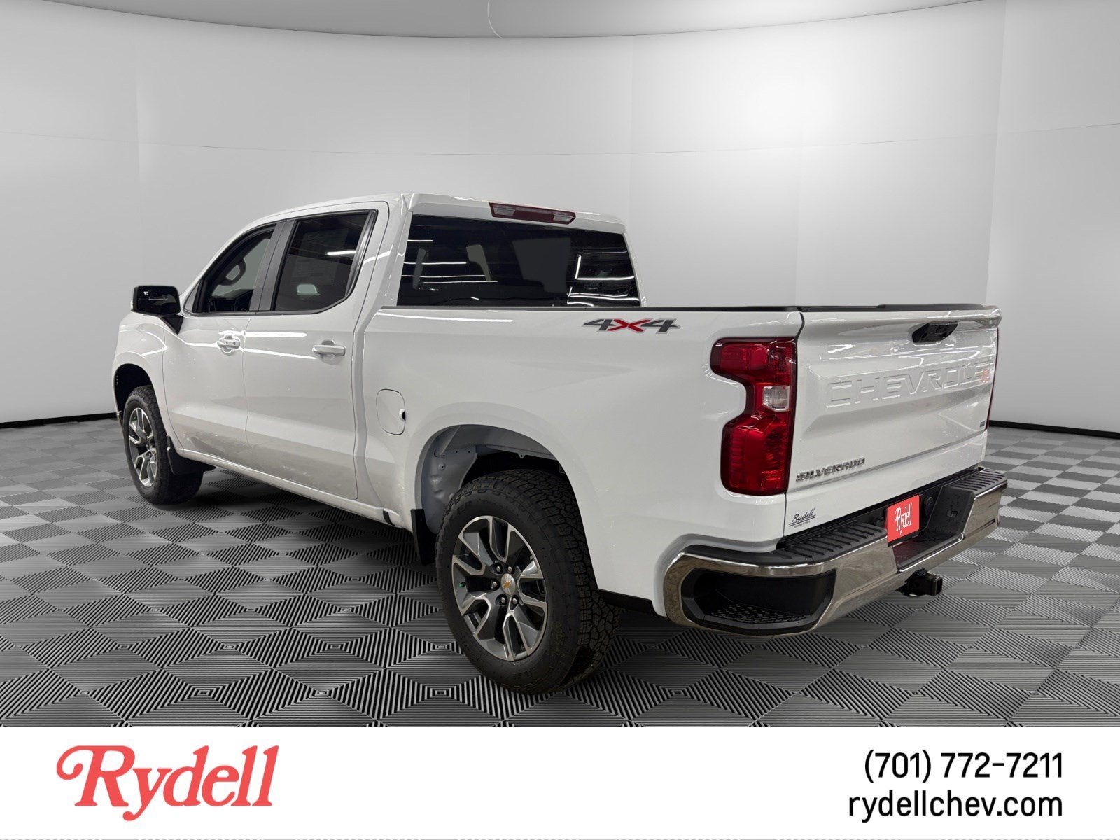 2026 Chevrolet Silverado 1500 — rear three-quarter view