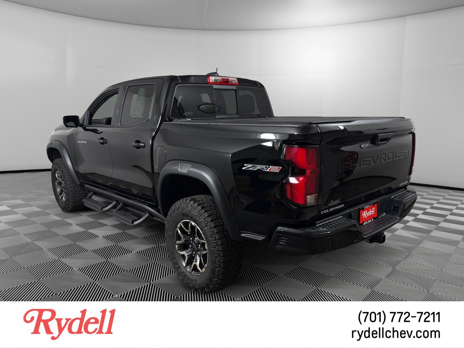 2024 Chevrolet Colorado — rear three-quarter view