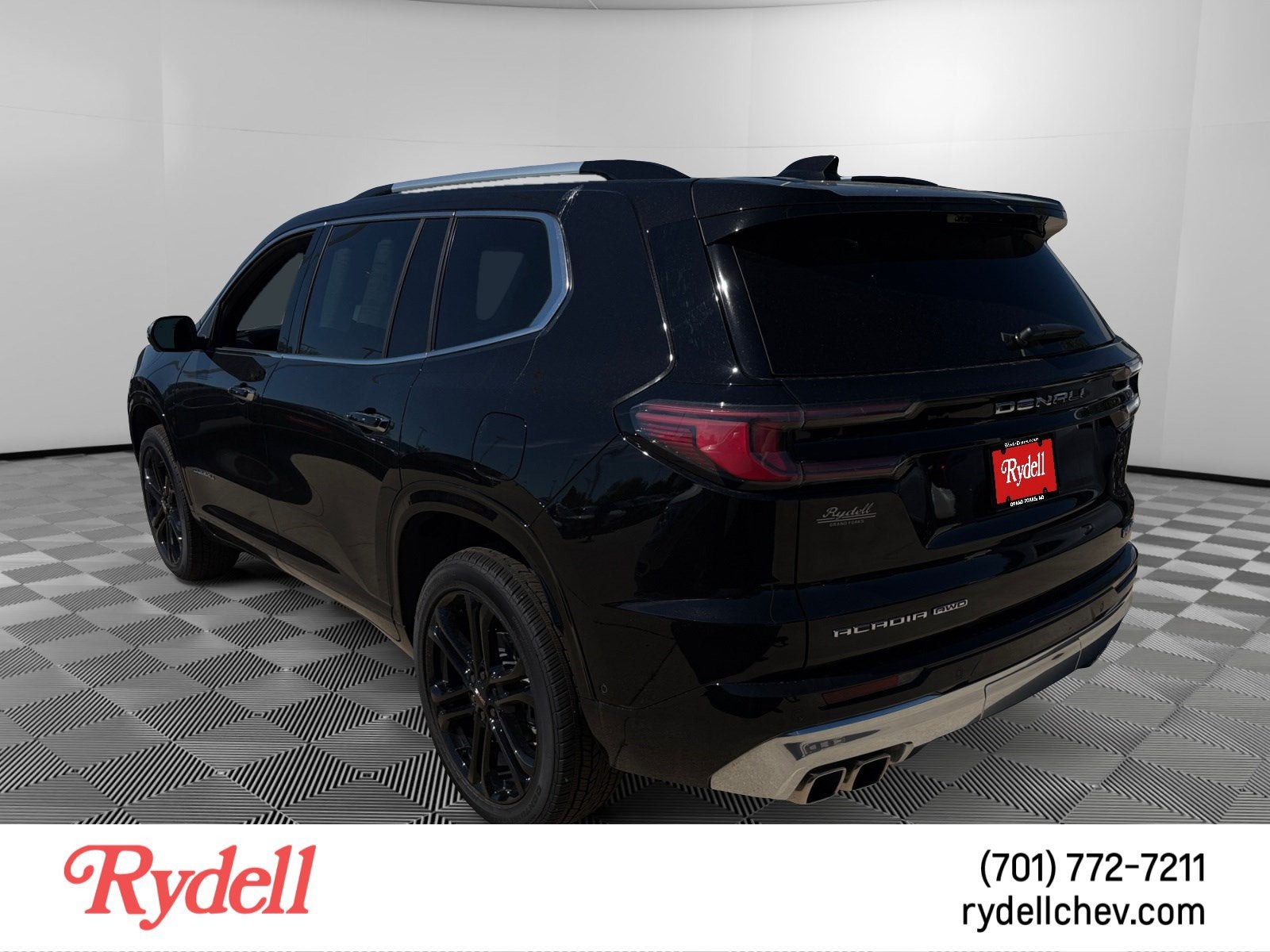 2026 GMC Acadia — rear three-quarter view