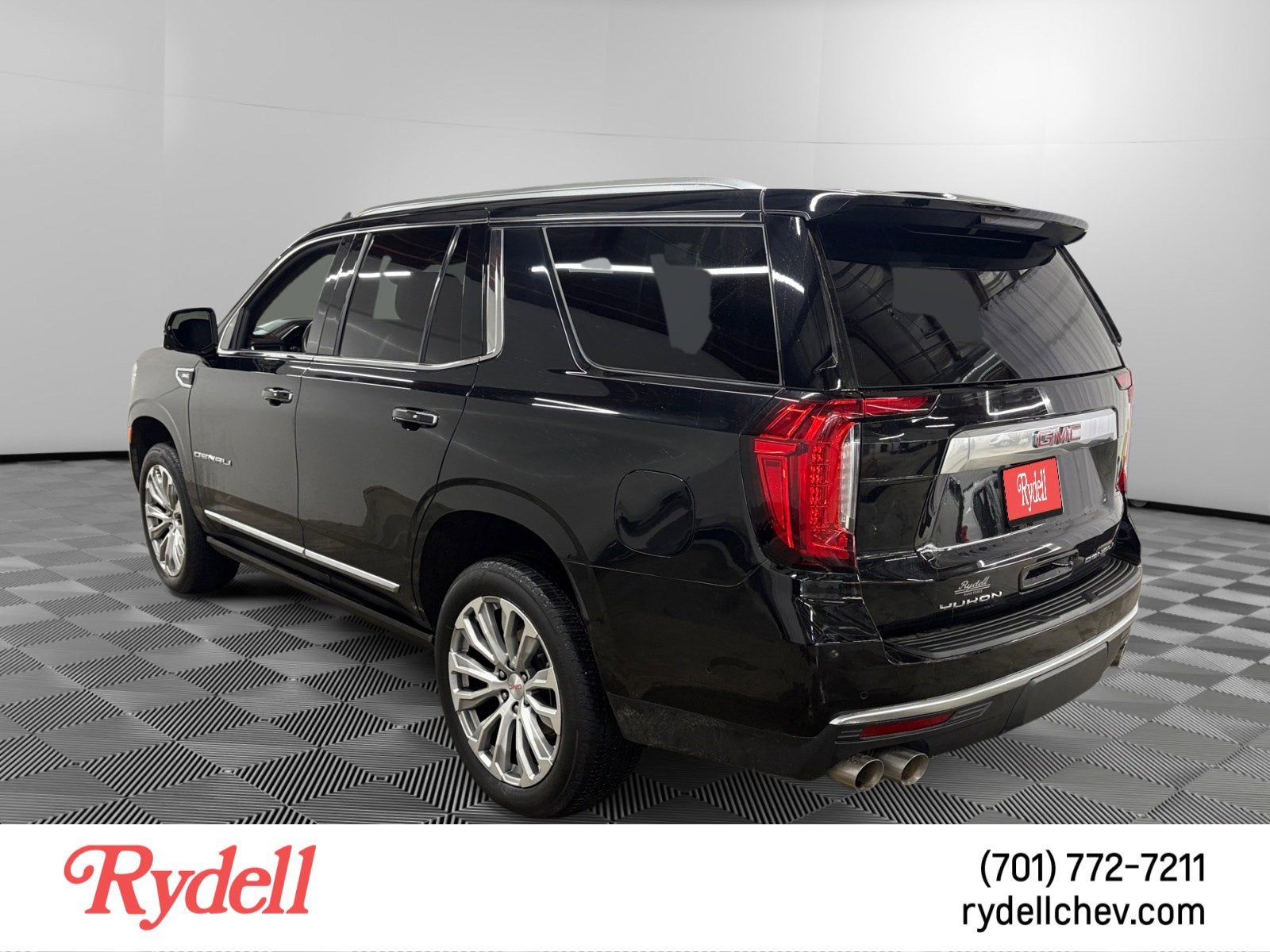 2024 GMC Yukon — rear three-quarter view