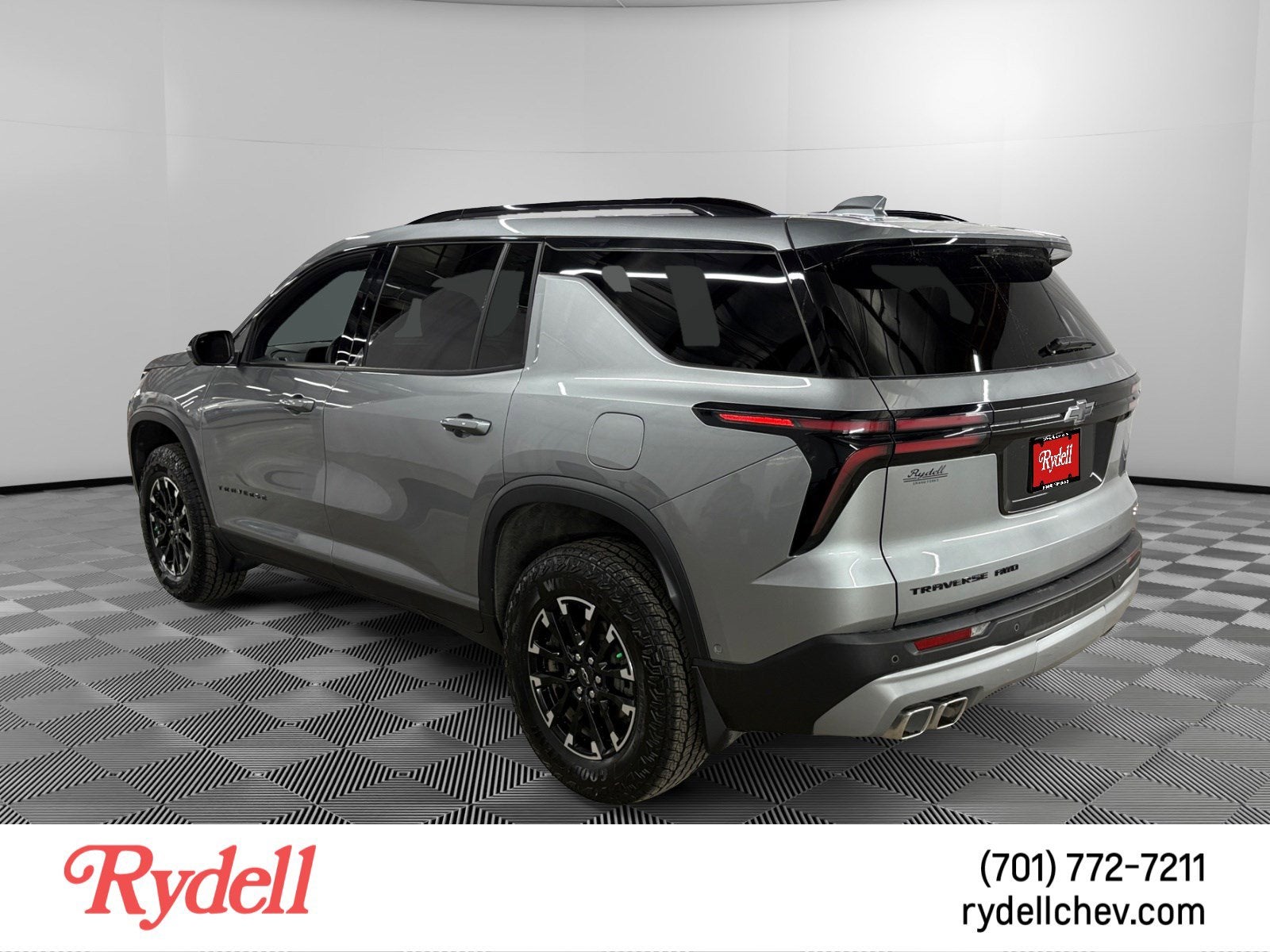 2024 Chevrolet Traverse — rear three-quarter view