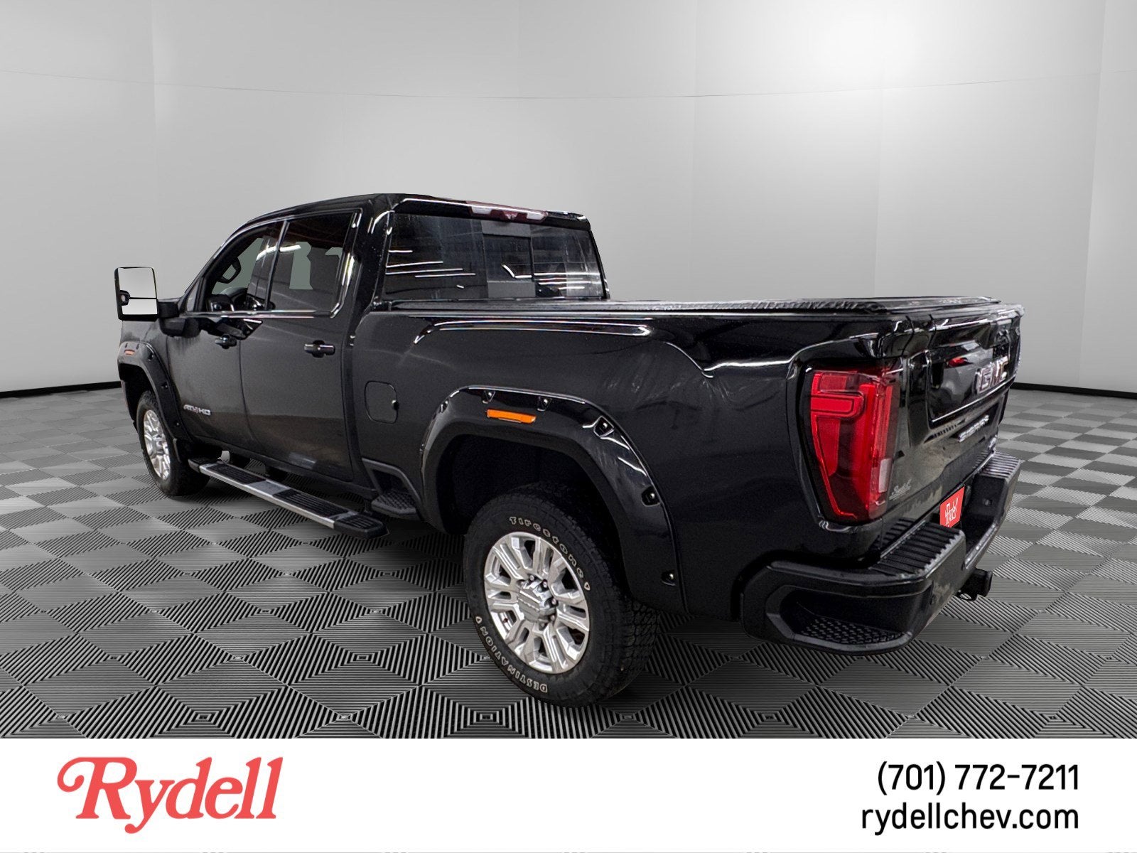 2020 GMC Sierra 3500 HD — rear three-quarter view