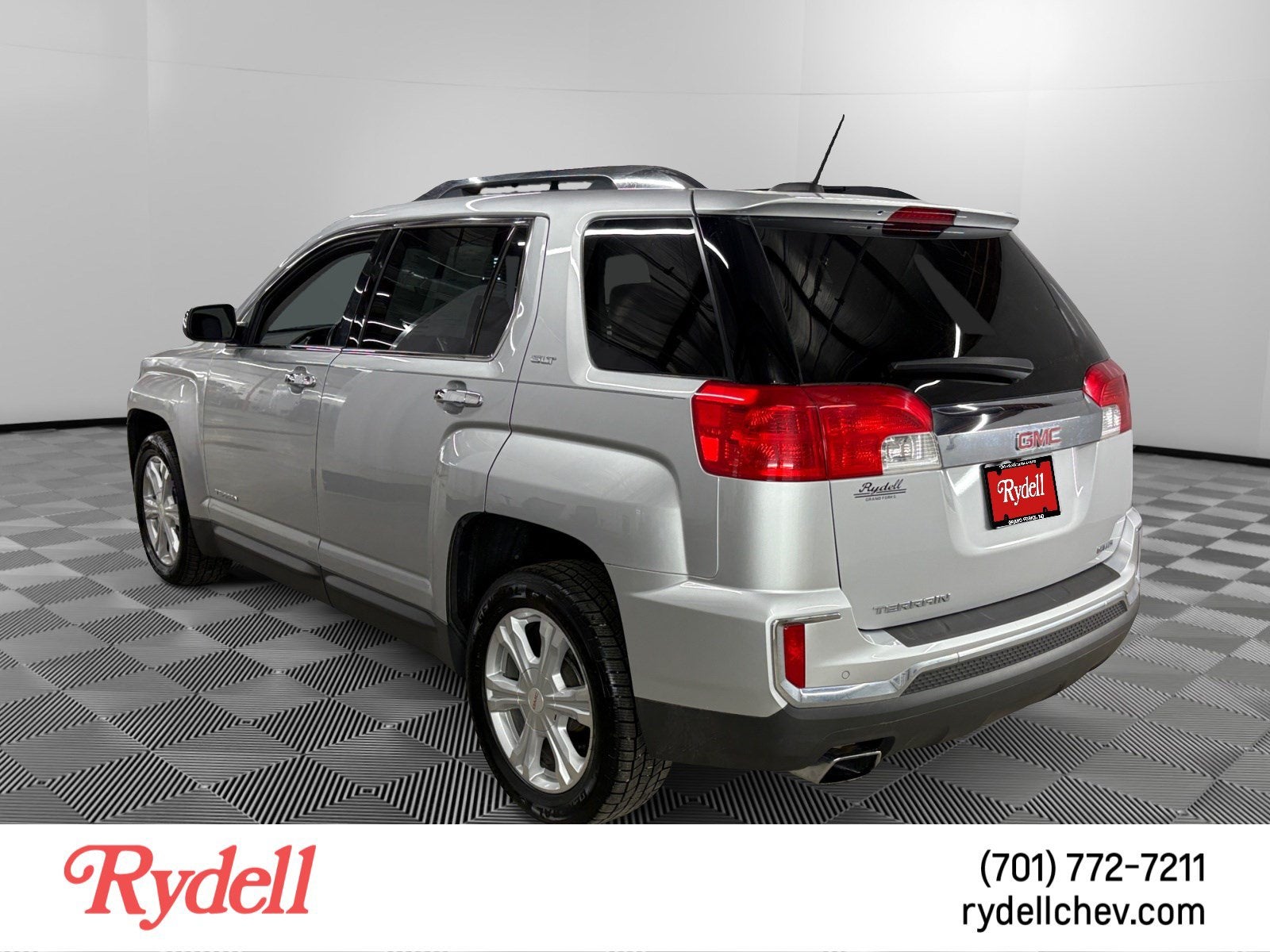 2016 GMC Terrain — rear three-quarter view