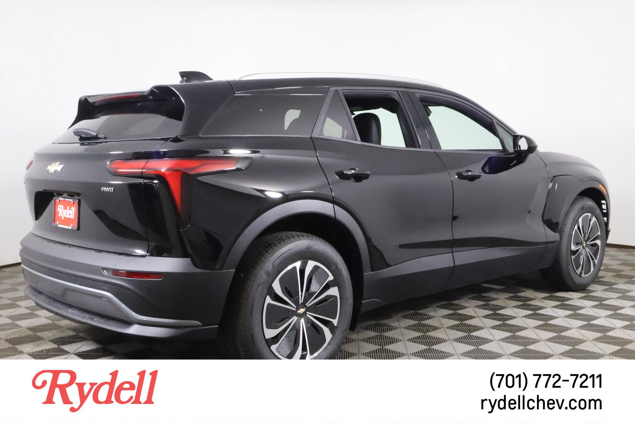 2025 Chevrolet Blazer EV — rear three-quarter view