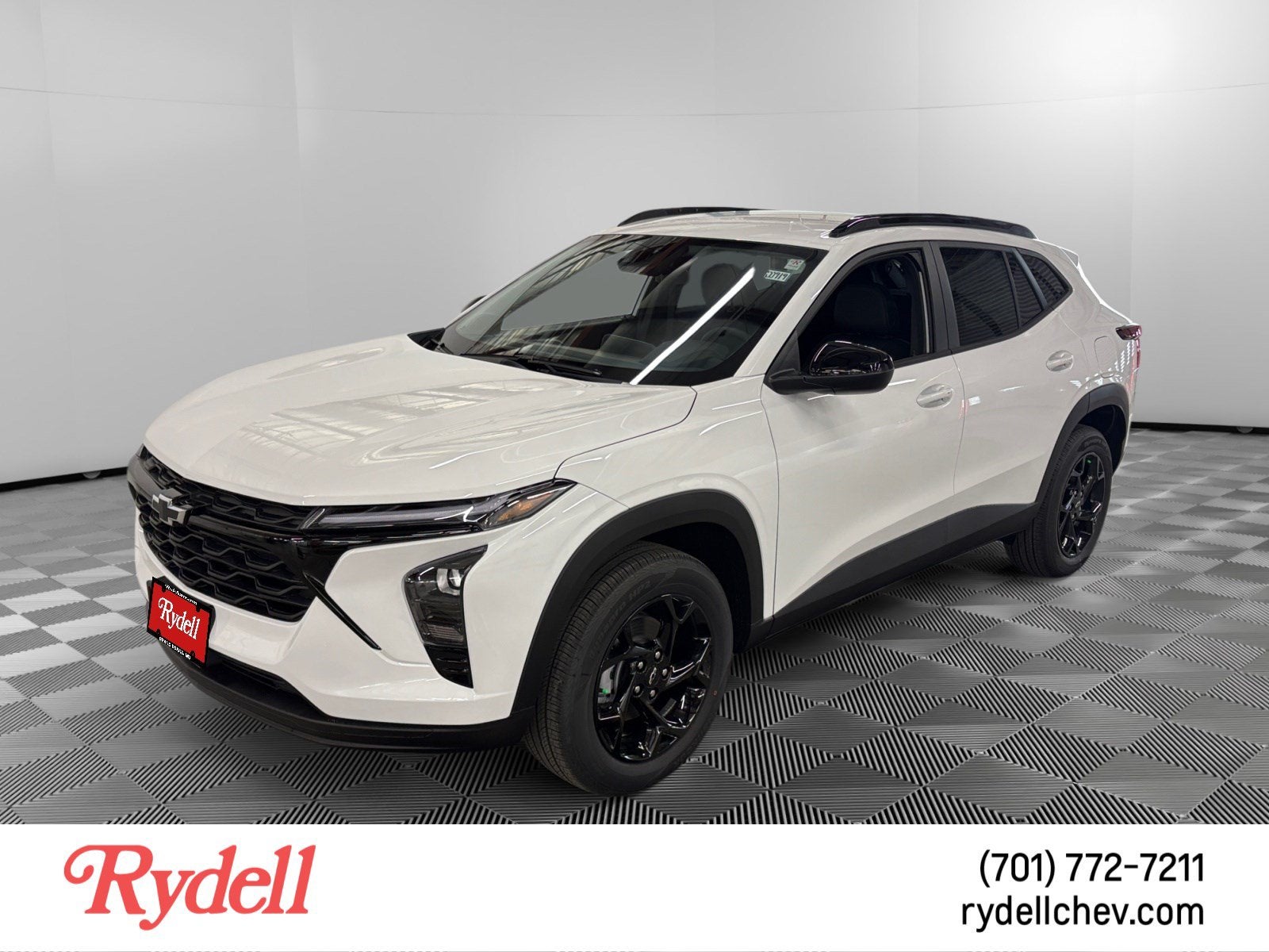 2026 Chevrolet Trax LT in Summit White — front three-quarter view