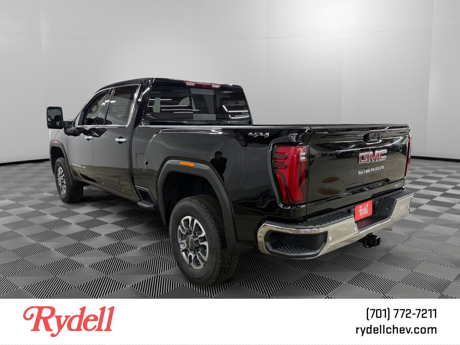 2026 GMC Sierra 2500 HD — rear three-quarter view